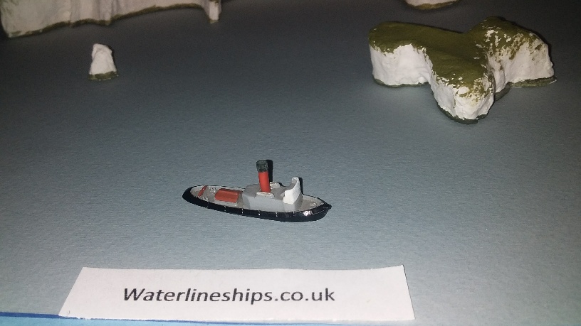 M731 Tug grey upperworks red funnel Tri-ang Minic mint M731 Tug grey upperworks red funnel Tri-ang Minic mint